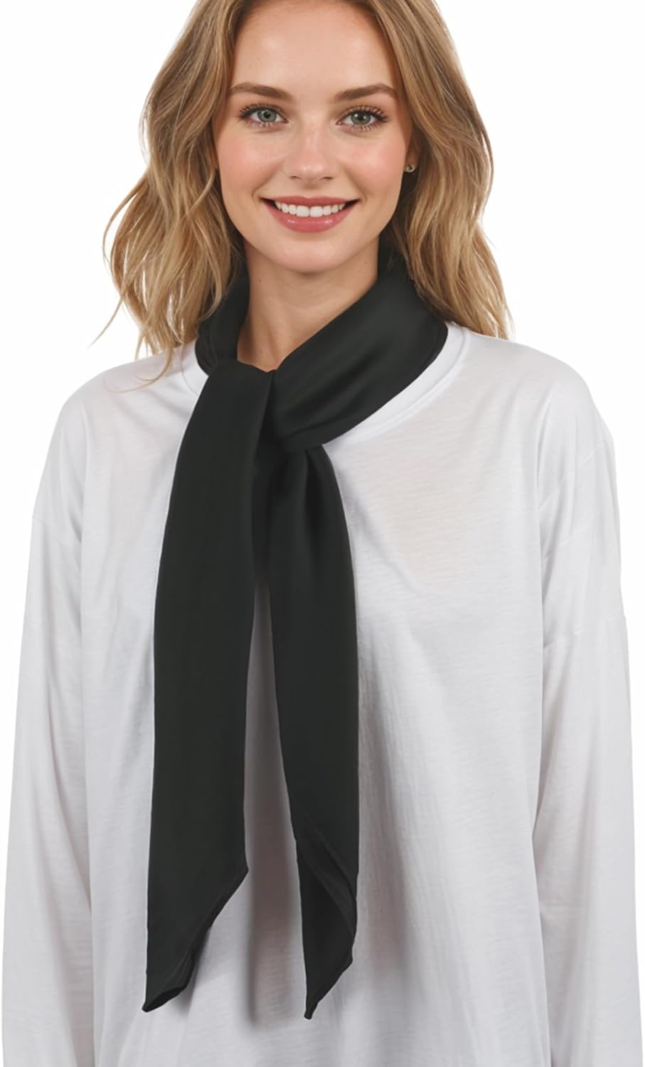 RIIQIICHY 35 Inch Head Scarf for Women Hair Scarf Like Silk Scarf Square Scarf Bandanas for Women